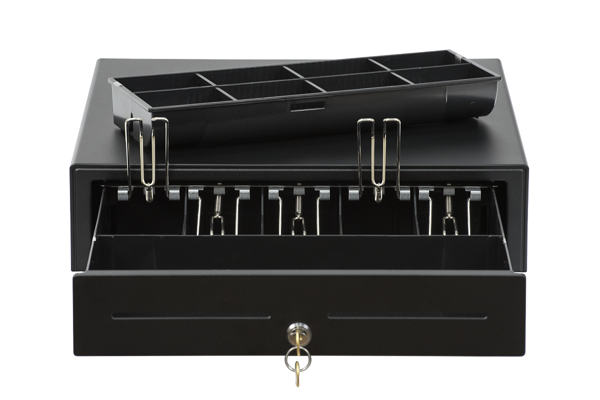 Денежный ящик АТОЛ EC-350-B черный, 350*405*90, 24V, для Штрих-ФР в Орле