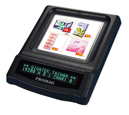 Настольный вакуум-флуоресцентный (VFD) Дисплей покупателя с монетницей DSP802U в Орле