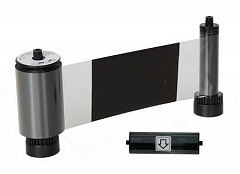 Черная лента с оверлеем (KO) на 3000 оттисков с чистящим роликом; для принтера Advent SOLID 700 в Орле