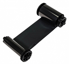 Черная смолянисто-восковая (Resin+Wax) лента (К) на 1200 оттисков с чистящим роликом в Орле